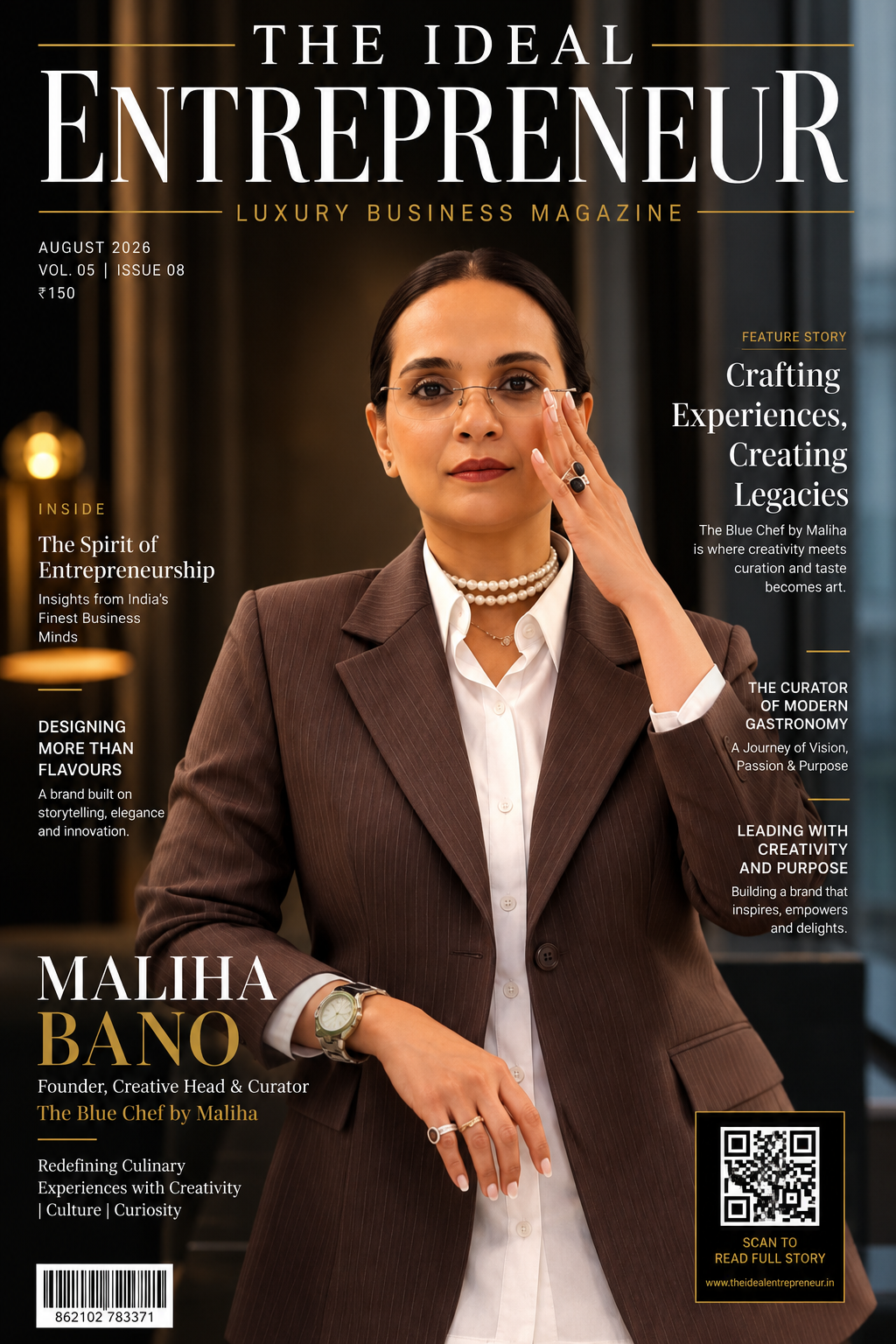 The Blue Chef by Maliha