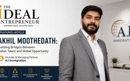 Akhil Moothedath – Founder & Managing Partner of AJ Immigration | The Ideal Entrepreneur