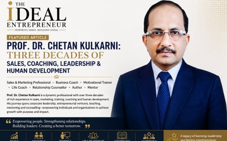 Prof. Dr. Chetan Kulkarni: Sales Expert, Business Coach & Motivational Trainer
