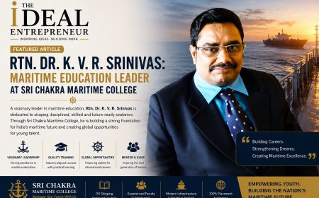 Rtn. Dr. K. V. R. Srinivas: Maritime Education Leader at Sri Chakra Maritime College