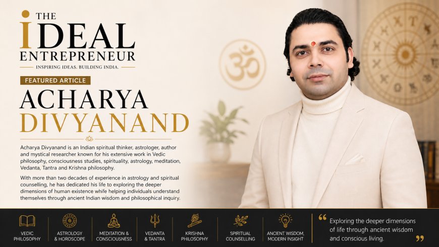 Acharya Divyanand – Spiritual Thinker, Astrologer, Author & Mystical Researcher