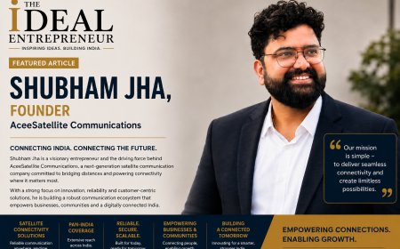 Shubham Jha: Founder of AceeSatellite Communications | Telecom Entrepreneur