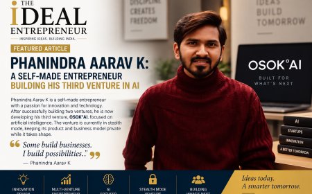 Phanindra Aarav K Founder & CEO of OSOK°AI